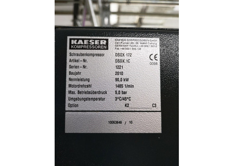 Компрессор KAESER DSDX 172