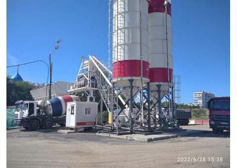 Бетонный завод sany HZS90G