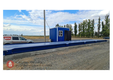 Автомобильные весы 80 тонн для грузовых машин